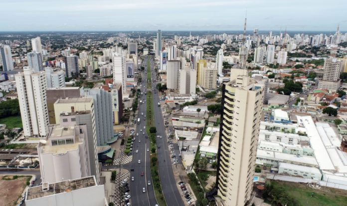 Cuiabá vista aérea